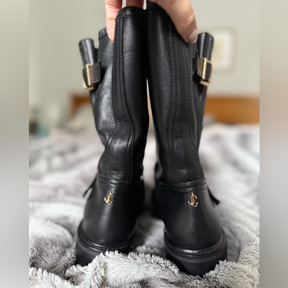 Jimmy Choo Leather Boots - Picture 6 of 12